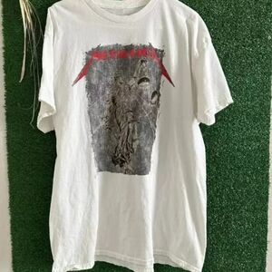 Metallica Large White T-shirt